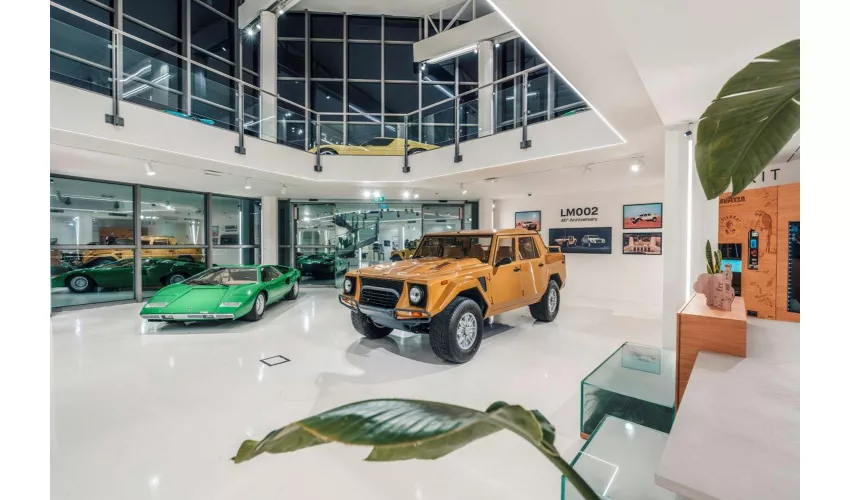 Musée de l'automobile Lamborghini : Billet d'entrée + Simulation de conduite