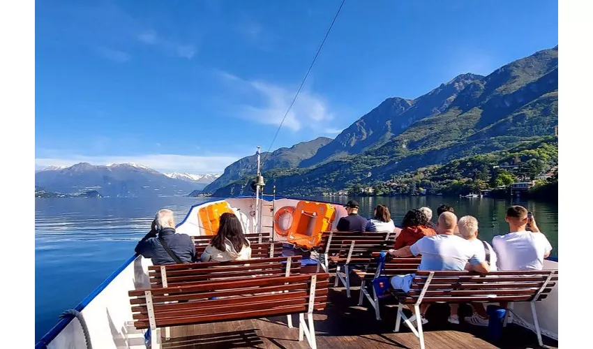 Como, Bellagio y Varenna: Visita guiada en grupo reducido desde Milán + paseo en barco