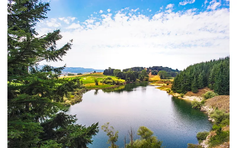 Veduta del Lago di Cecita, Parco Nazionale della Sila - Calabria