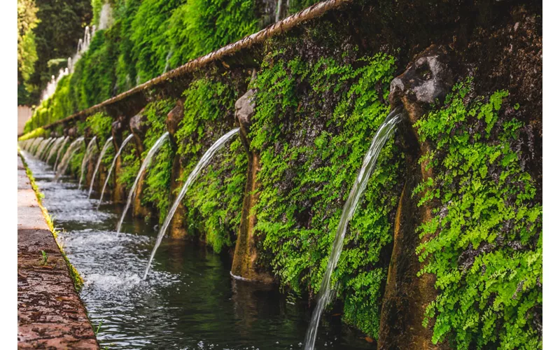 Viale delle Cento Fontane, Villa d'Este - Tivoli, Lazio