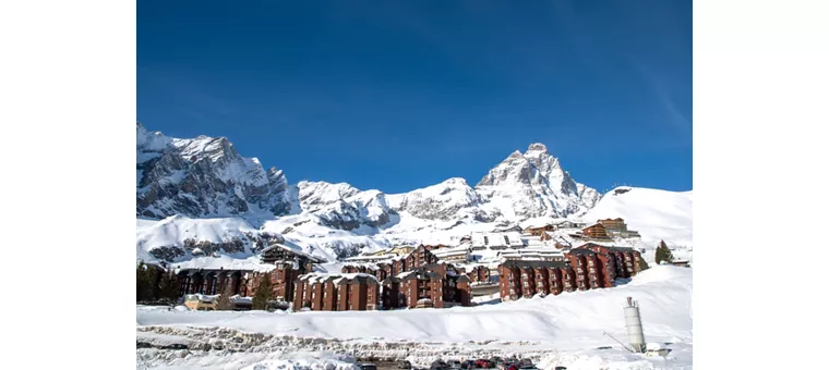 Cervinia e o seu vale