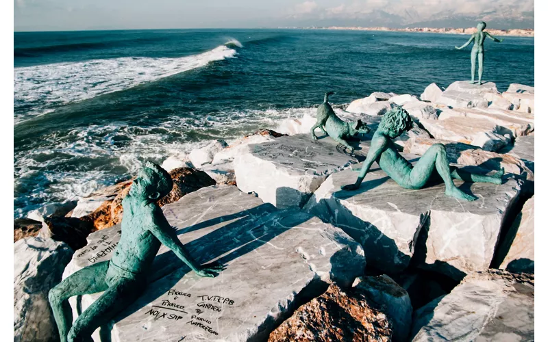 Sculture di Libero Maggini - Porto di Viareggio, Versilia - Toscana