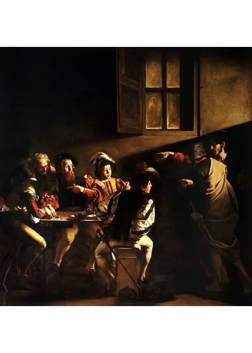 The works by Caravaggio in Rome