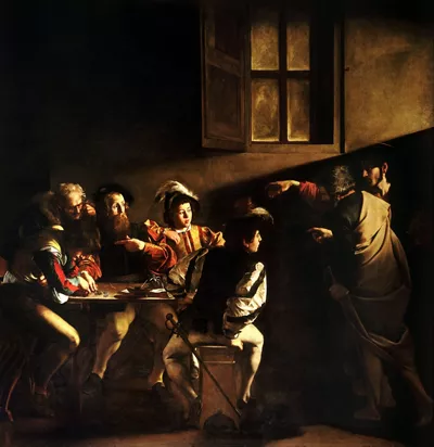 The works by Caravaggio in Rome