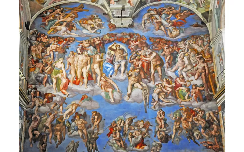 The Last Judgment by Michelangelo - Rome, Latium