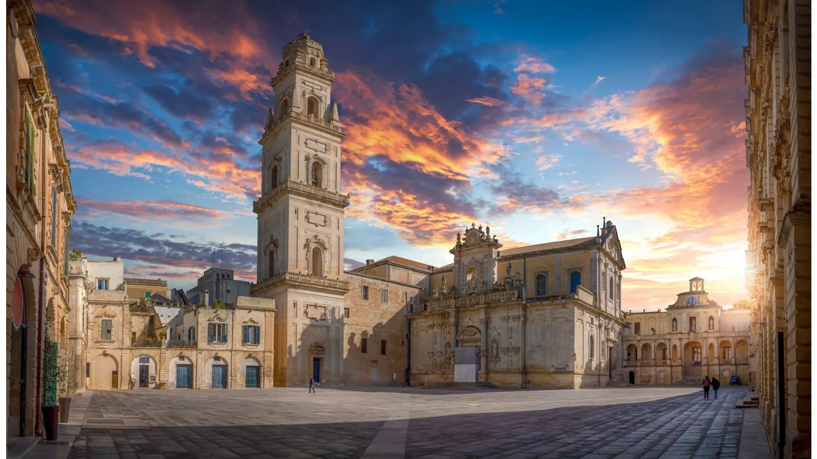 View of Piazza del Duomo - Lecce, Puglia