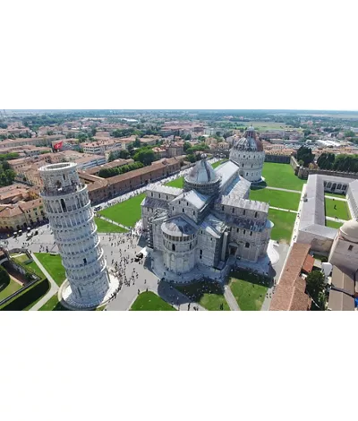 Pise et la place des Miracles, des bijoux d'une beauté extraordinaire
