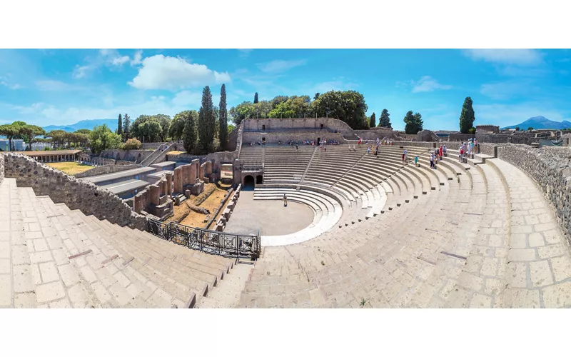 Roman Theatre - Pompei, Campania