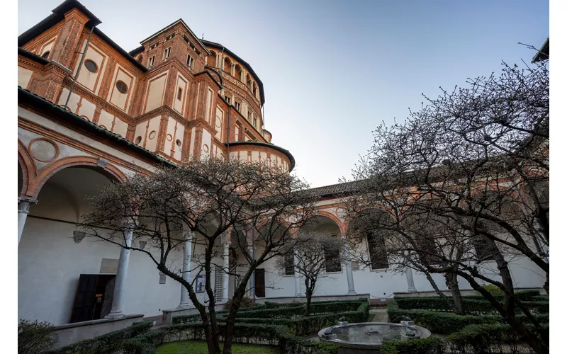 Church of Santa Maria delle Grazie - Courtyard