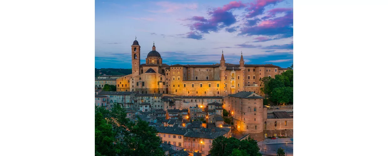 Urbino — Palazzo Ducale e Raffaello, Le Marche