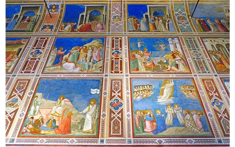 Capilla de los Scrovegni de Giotto en Padua 