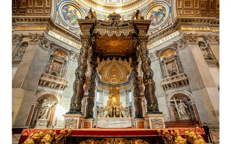 Baldacchino di San Pietro - Roma, Lazio