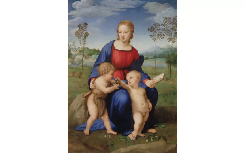 La Vierge au chardonneret, Florence