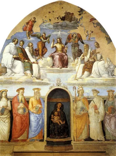 Trinità e santi, Perugia