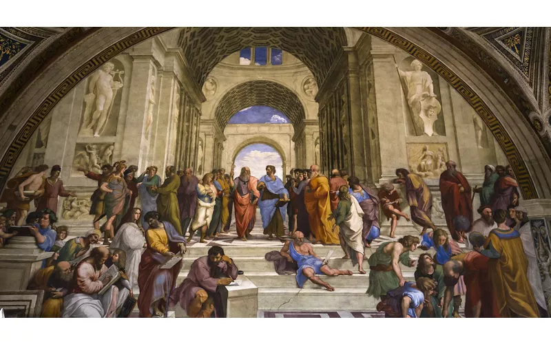 La Scuola di Atene, Vaticano