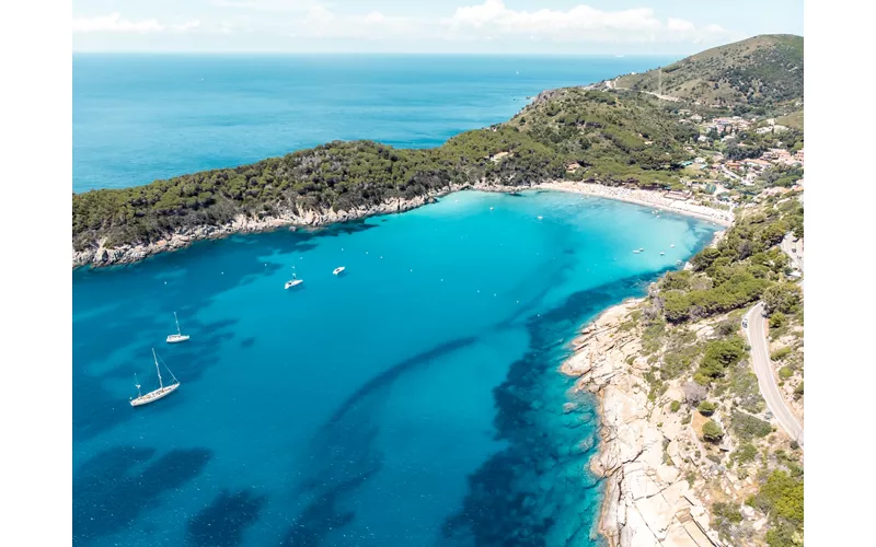 Spiaggia di Fetovaia - Isola d'Elba, Toscana