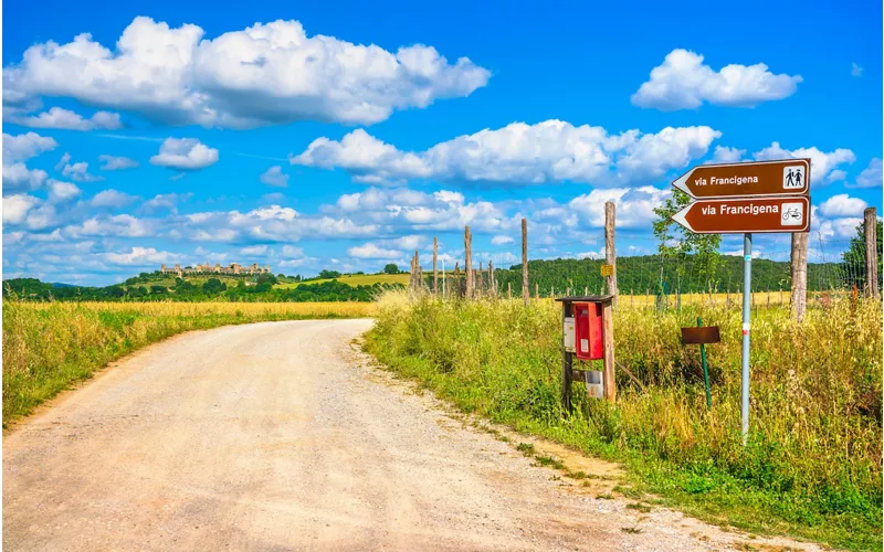 Via Francigena by bicycle