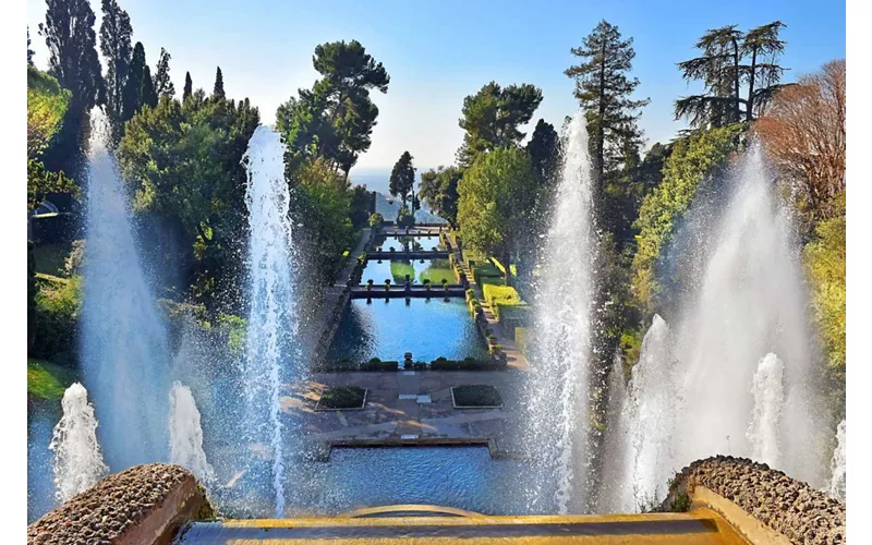 Villa d’Este y Villa Adriana, Tivoli