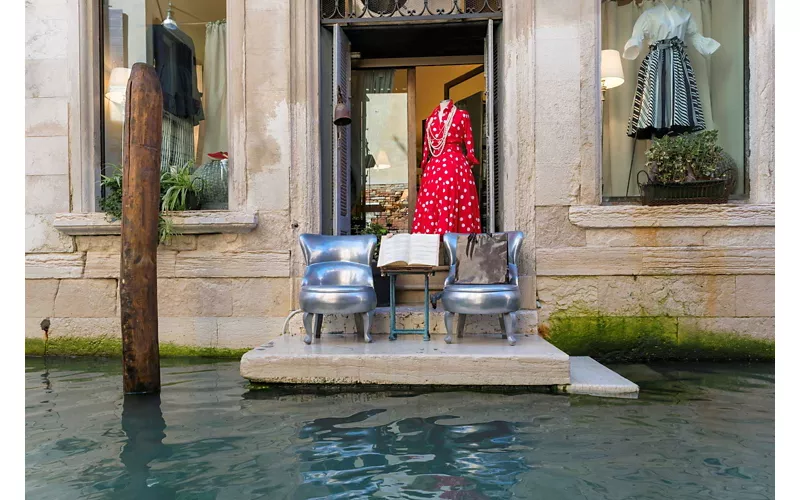 Die Straßen der Haute Couture von Venedig