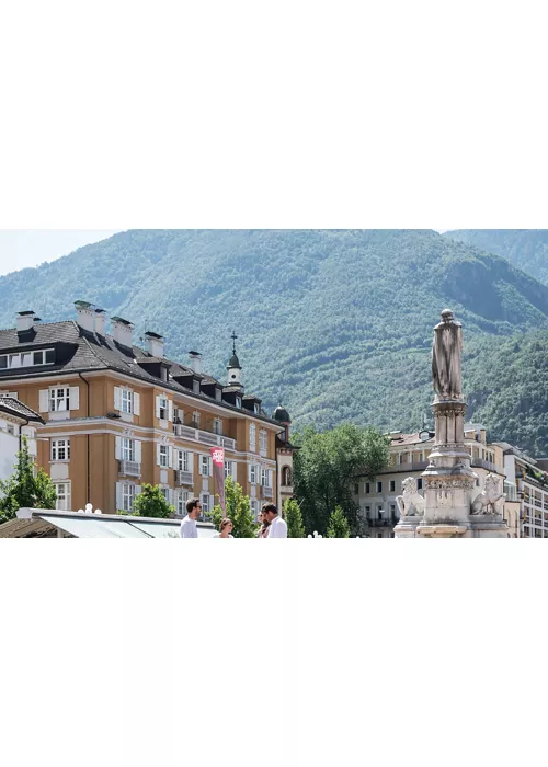 Bolzano, a city of great charm surrounded by mountains