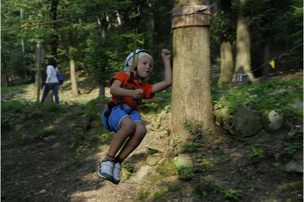 Parchi Avventura d'Abruzzo — Tra alberi e tirolesi