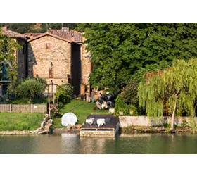 Trasimeno lake and Maggiore island