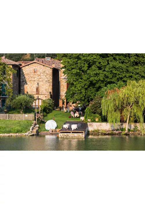 Trasimeno lake and Maggiore island