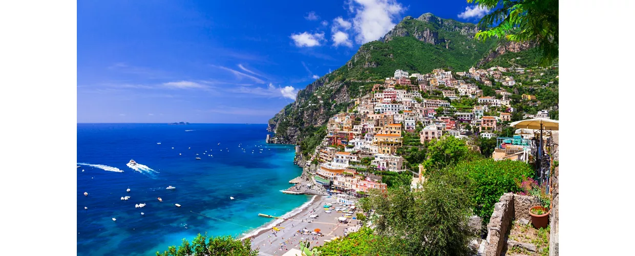  Positano Amalfi Coast Sunset Campania Sorrento Italy