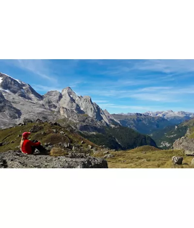 TN Passo Pordoi - vista Marmolada