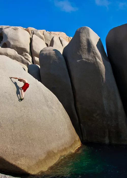 Free Climbing in Sardinia