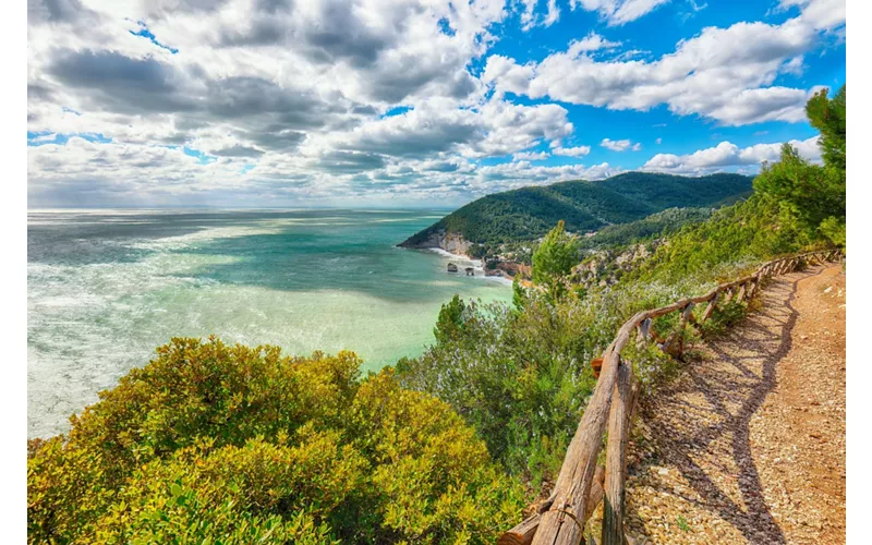 Die raue und sanfte Natur