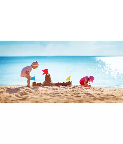 No mar com crianças: 15 praias para famílias em Itália