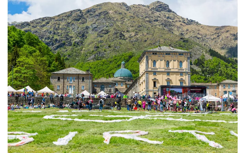 Der Aufstieg von Oropa