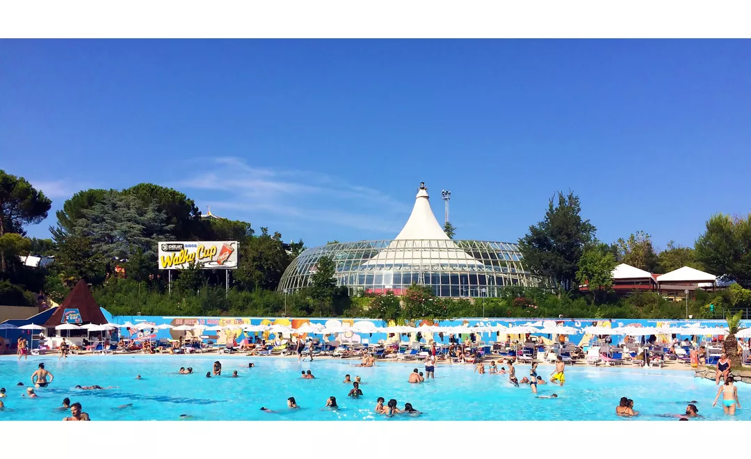 Aquafan, a water park in Riccione 