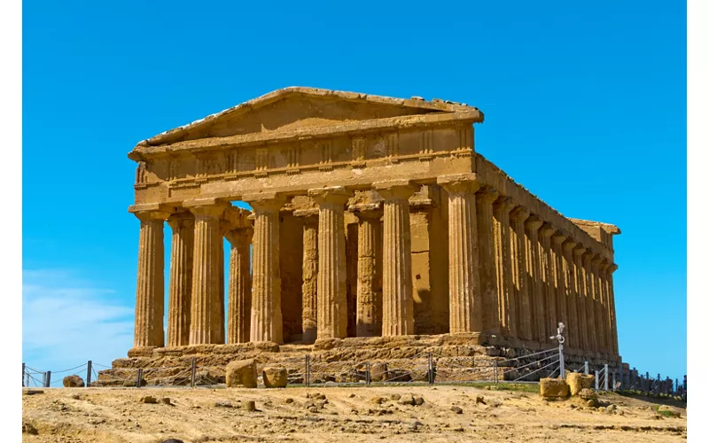 Temple of Heracles, Valley of the Temples – Agrigento, Sicily. Photo by: poludziber / Shutterstock.com