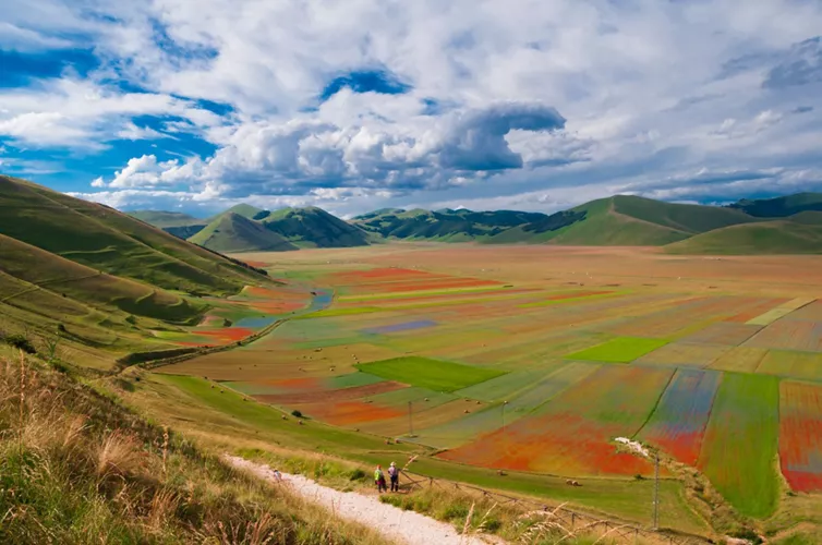 MTB - The Sibillini Mountains and the three Plains of Castelluccio