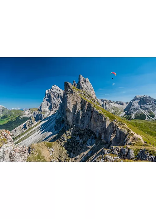 Parapendio in Val Gardena