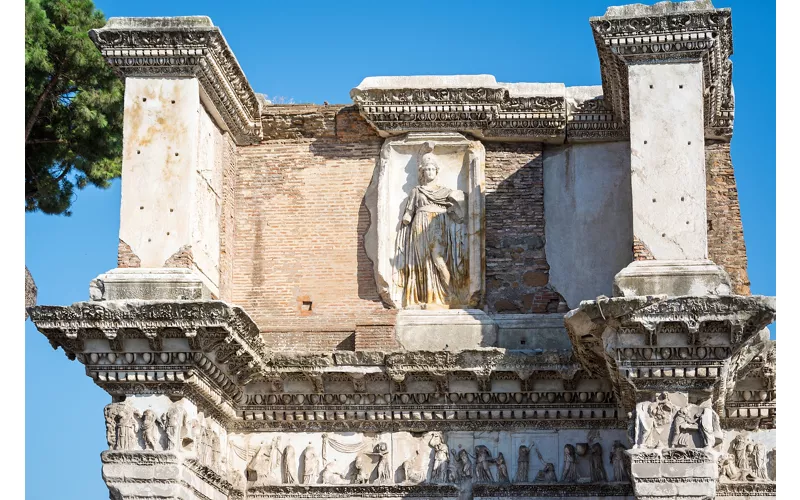 Forum of Nerva (detail) - Rome, Latium