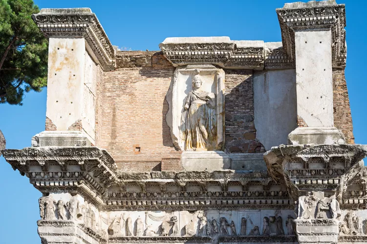 Forum of Nerva (detail) - Rome, Latium
