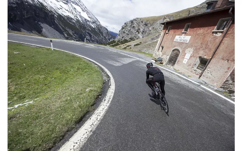 Sentier Valteline et piste cyclable Valchiavenna