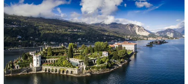 Islas floridas y pueblos medievales, en bicicleta por la ribera piamontesa del Lago Mayor