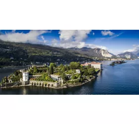 Blumeninseln und mittelalterliche Dörfer, mit dem Fahrrad am Lago Maggiore im Piemont