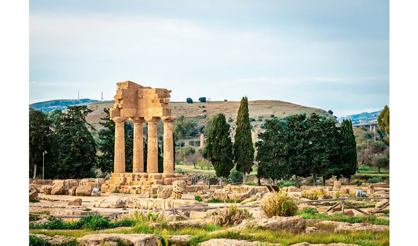 Tempio dei Dioscuri, Valle dei Templi - Agrigento, Sicilia