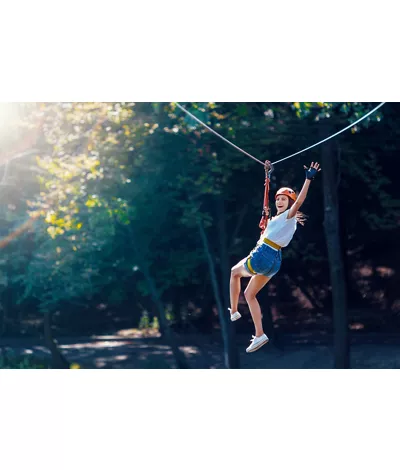 Adventure parks: acrobatics among the branches