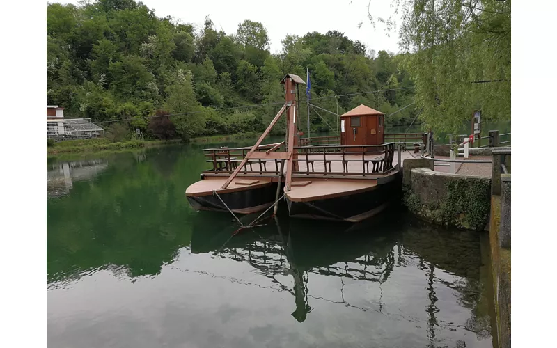 Traghetto di Leonardo - Imbersago, Lombardia