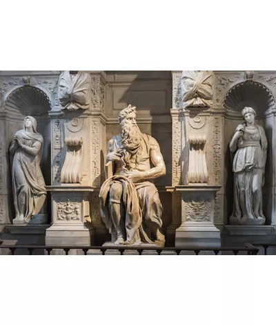 Michelangelo's Moses at San Pietro in Vincoli