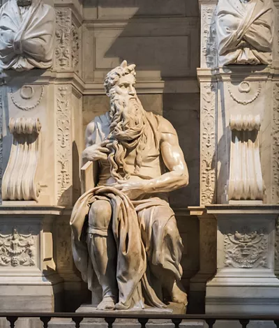 Mosè di Michelangelo a San Pietro in Vincoli
