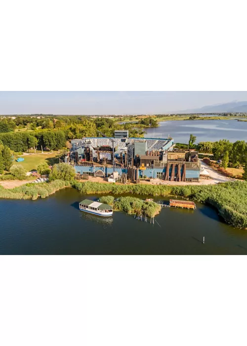 Gran Teatro Puccini,  Torre del Lago Puccini. Photo by: elesi  / Shutterstock.com