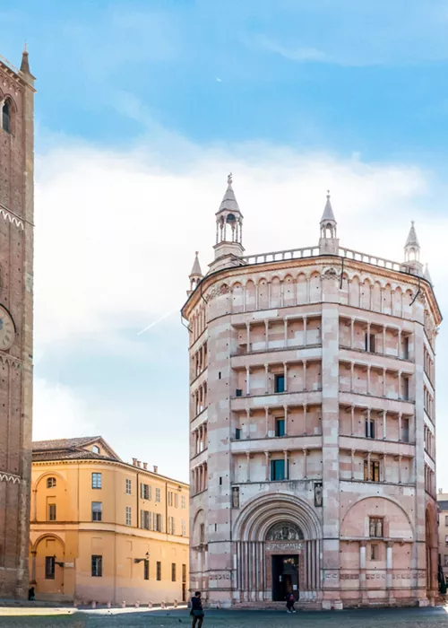 Parma, city with theatre, music and excellent cuisine