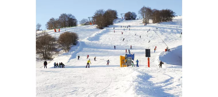 Skier dans les Abruzzes